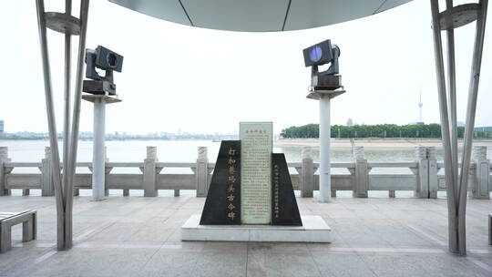 武汉汉口龙王庙法治文化园视频素材模板下载