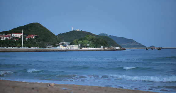 三亚大东海 海边 海浪 浪花 情绪 海边游玩