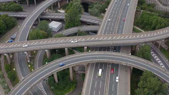 【合集】航拍道路交通视频素材模板下载