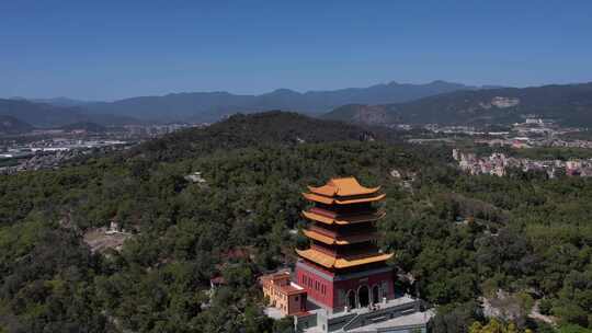 厦门市同安区梵天禅寺千年古刹佛门魁星阁