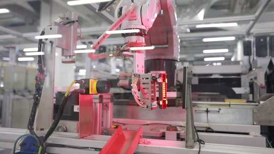 电子厂机械化生产车间