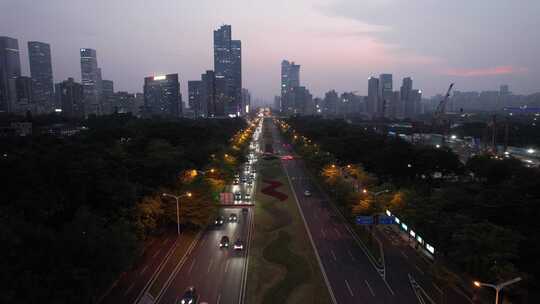 深南大道夜景