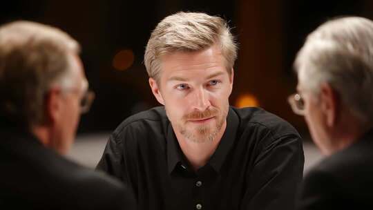 商业会议场景：精英团队共商未来发展