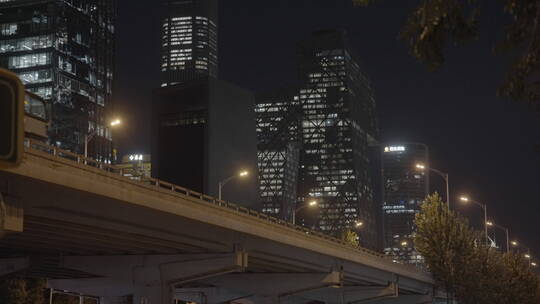 城市夜景 下班回家 白领下班