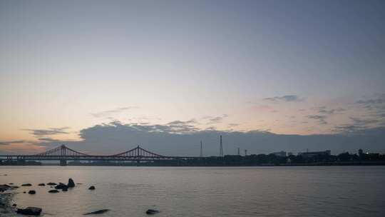 东莞东江大桥夜景延时