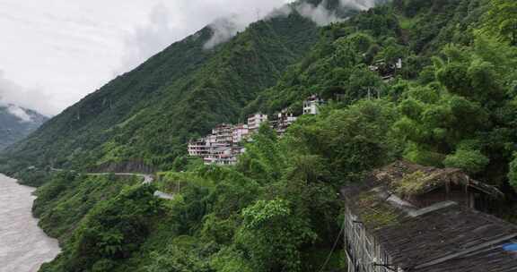 怒江峡谷航拍