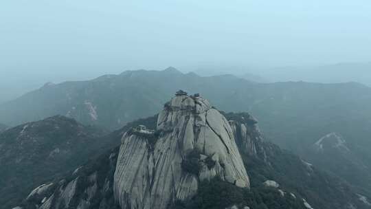 航拍驻马店泌阳铜山风景区