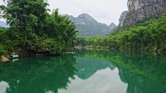 青山绿水江河峡谷大自然风光