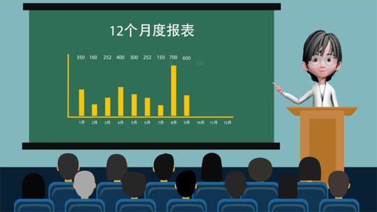 MG财经讲坛ae模板AE视频素材教程下载