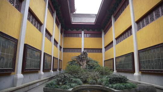 杭州千年古刹灵隐寺古建筑