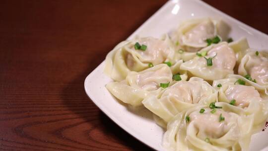 美食小吃崇明馄饨