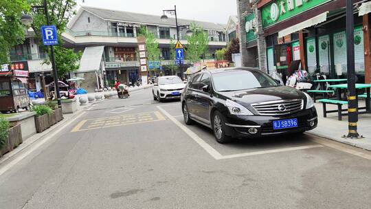 疫情街道旅游景点小吃城文化小镇建筑城市