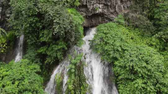 4K 宣传片 贵州山水瀑布 自然风光 航拍