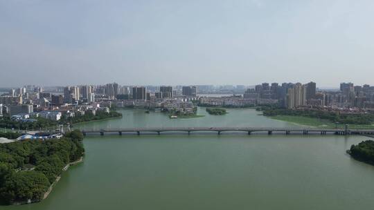 湖北鄂州凤凰大桥航拍