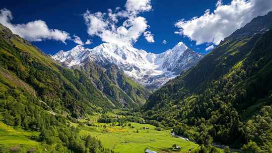 雪山森林河流大合集