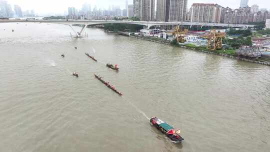 中国广东省广州市珠江端午招景