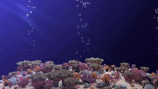 珊瑚 珊瑚礁 珊瑚虫 海底 水下海