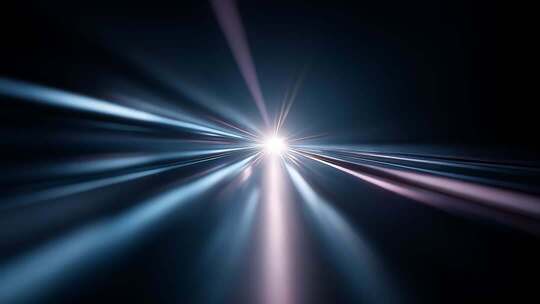 科技光线隧道穿梭未来