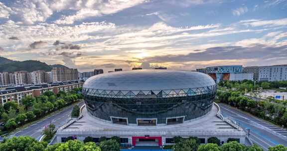 杭州亚运会体育场馆萧山瓜沥镇文体中心