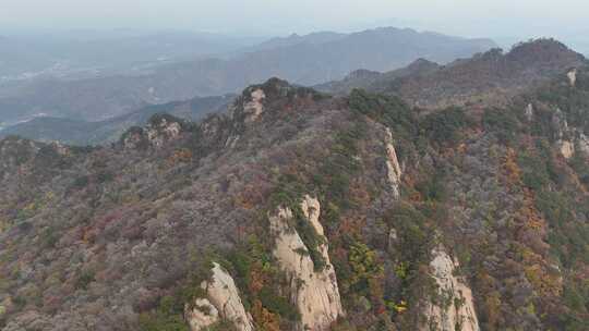 秋天大山公里航拍