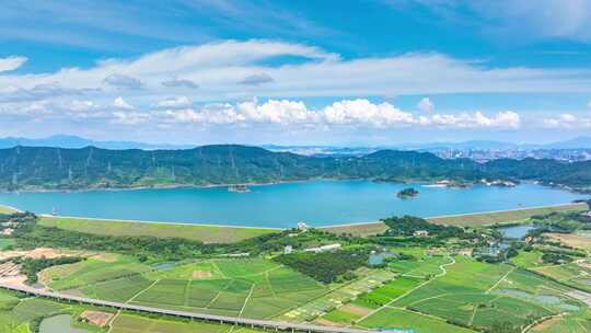 光明深圳科学馆光明城市延时航拍