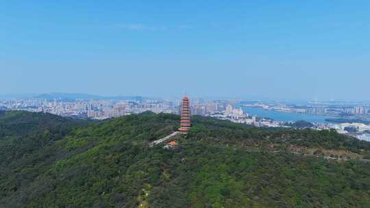 江门白水带风景区龙光塔