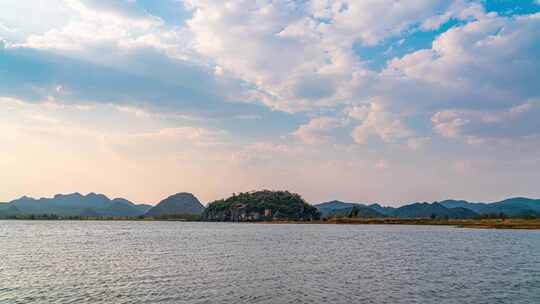 云南海峰湿地公园延时