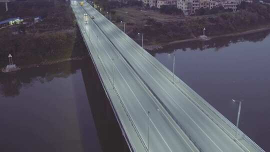 【4K50帧】夜景城市高速公路发光车流