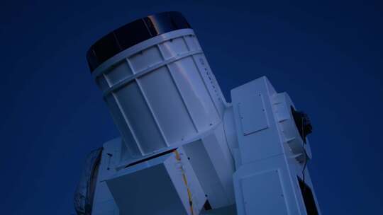 天文射电望远镜北斗七星视频素材模板下载
