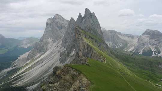 白云石，意大利阿尔卑斯山，地平线，风景