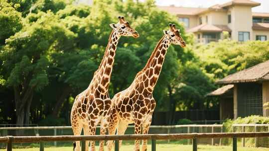 野生动物的和谐共处