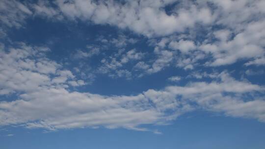 美丽的蓝天白云空镜头