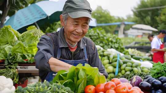 农业农村水稻粮食丰收乡村振兴生态农业风景