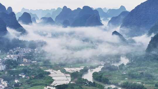 桂林山水 桂林风光 桂林航拍 风光风景