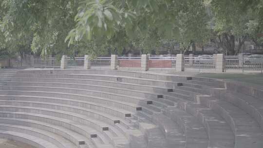 师专校园阶梯舞台背景