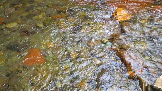 大山河流溪水水流小溪山涧