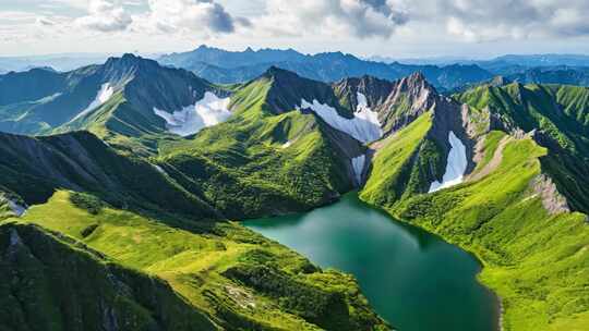 长白山天池风光