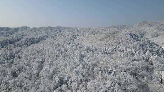 汉江源景区雪景航拍宣传片