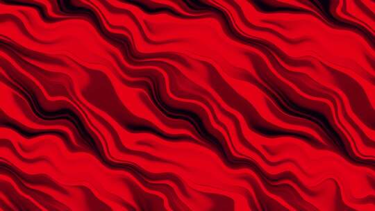 红色抽象波浪背景循环动画