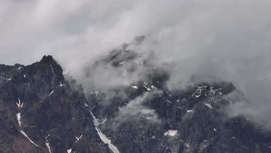 西藏察隅县大山航拍