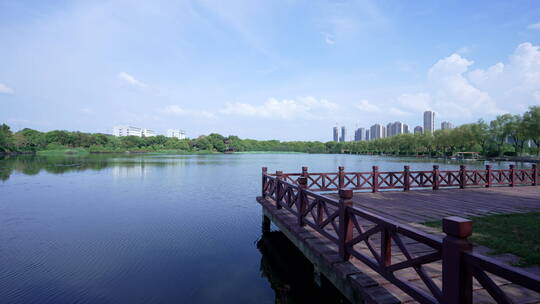 武汉汉阳区汤湖公园风景