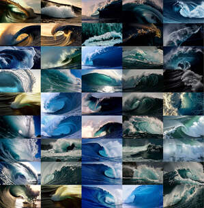 海浪大海巨浪大浪花海浪翻滚浪花波涛汹涌高清在线视频素材下载