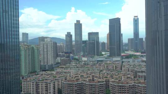 索尼4k-广州天河办公楼CBD中央商务区城市