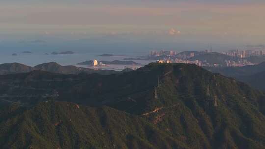 中山大学天琴计划激光测距台航拍
