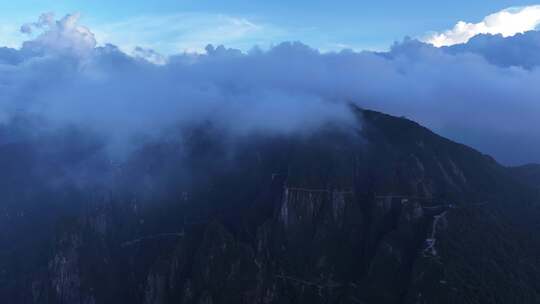 中国湖南省郴州市宜章县莽山五指峰景区