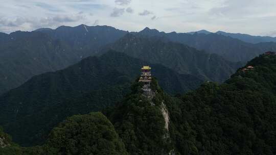 秦岭南五台全景