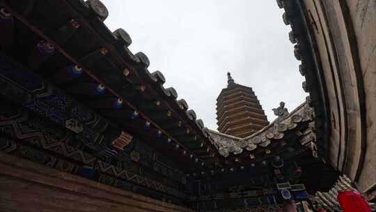 山西大同觉山寺实拍