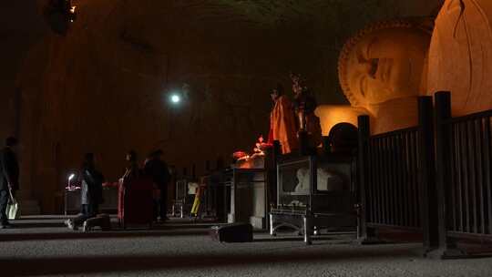 绍兴新昌大佛寺卧佛殿