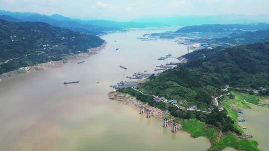 航拍长江三峡风景