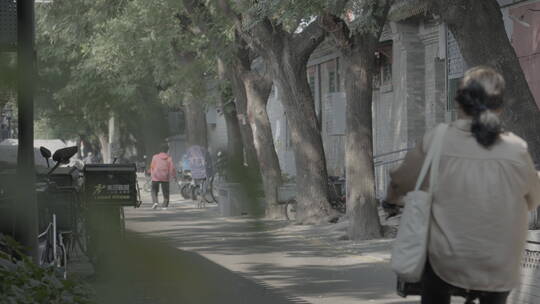 北京胡同生活 北京人文空镜视频素材模板下载